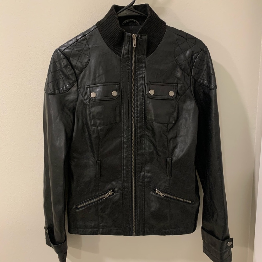 Leather jacket